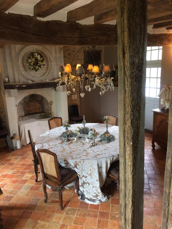 La Mouliniere, Jolie Longere Du Xviie Bed & Breakfast La Jaille-Yvon Dış mekan fotoğraf